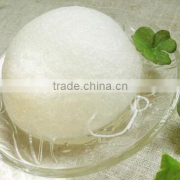 2014 Natural vegetable plant green tea Konjac Sponge for skin care and face cleansing