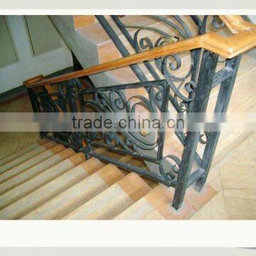 Top-selling newest indoor cast iron stair handrail designs