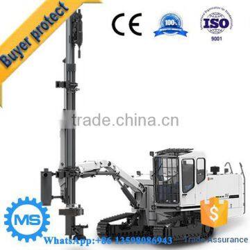 High efficiency crawler mounted rock mining drilling machine