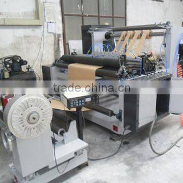 PLC controlled label stock slitting rewinding machine, paper label/film label slitter