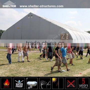 30x35m PVC Fabric Aircraft Hangars in Mozambique for Civil and military aviation