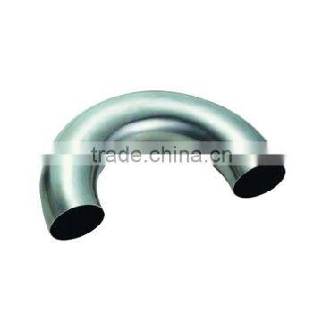 Stainless steel 180deg weld elbow pipe fitting