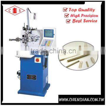 Micro torsion springs forming machine for electrical appliance