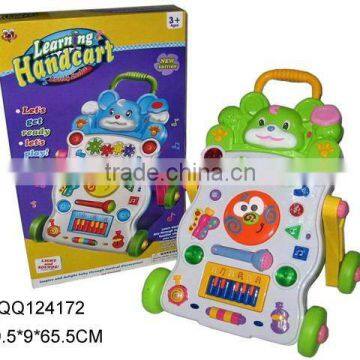 Baby learning handcart sound with music