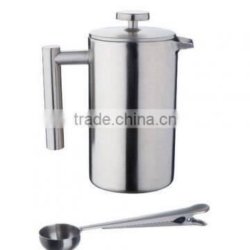 Hot-Sale Double Wall Stainless Steel French Coffee Press photo-2