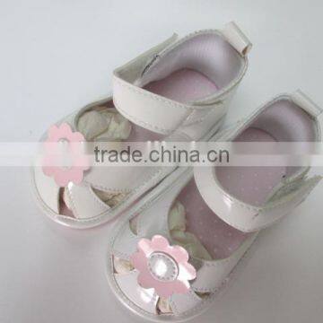 Elegant PU leather baby sandals summer new style baby moccasins different sandal 6-18month shoes