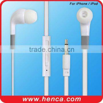 3.5mm stereo earphone for iphone 5