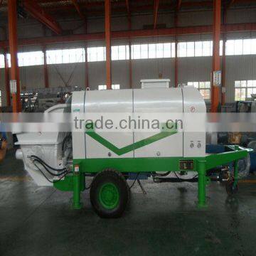 CE ISO trailer concrete pump