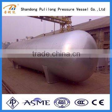 Chemical pressure vessel liquid co2 storage tank