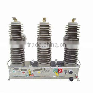 Outdoor vacuum circuit breaker, 12kv, 24kv, 36kv, ZW32 type