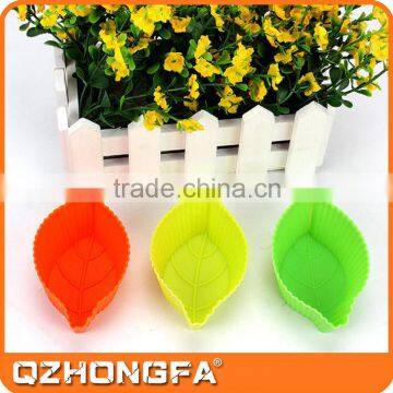 New Hot Leaf Shaped Food Grade Fondant Mold 3d Silicon Mould photo-3