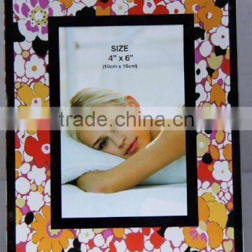 Glass photo frame