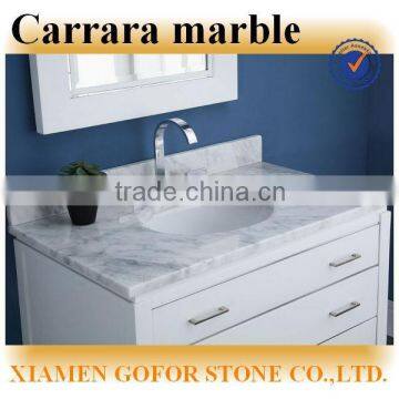 Carrara white marble vanity top,carrara marble price