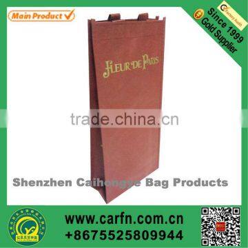 Customer custom printed non woven wine bag