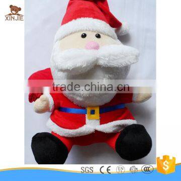 custom christmas toys plush santa claus toy stuffed santa claus toy