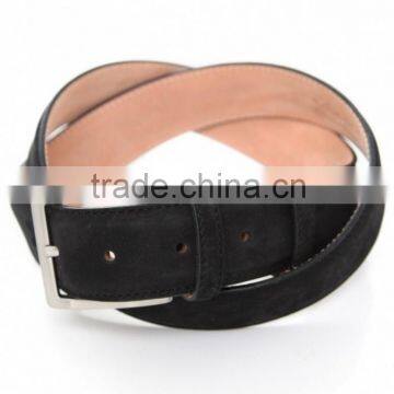 Crocodile effect leather Belt