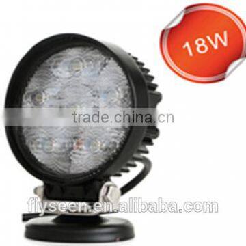 Car accessory 18W led work light car work led light 12V for tractor