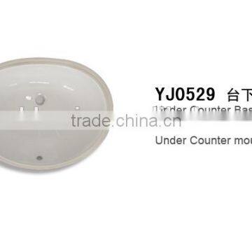 Popular wc Bathroom Basin, Under Counter Basin/ Under Counter Mounting
