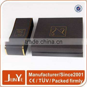 Matte Black Gift Paper Bow Tie Box With Sleeves Wholesale photo-3