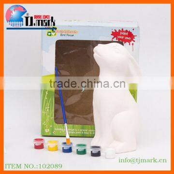 FENCY TOYS CHILDREN DIY PAINT CERAMIC RABBIT