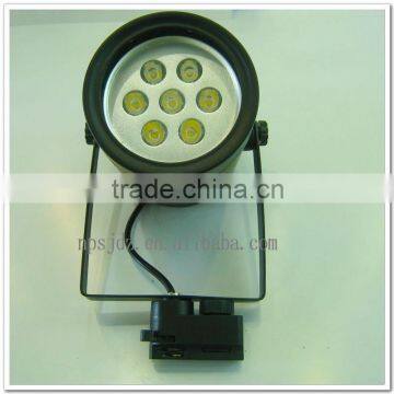 Aluminium 7W black LED Track Light