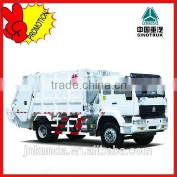 China Cheap Compressed Garbage truck 12 m3 for Sudan use