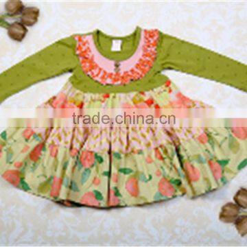 New Arrival Baby Student Clothing Back to School Apple Boutique Girls Outfits