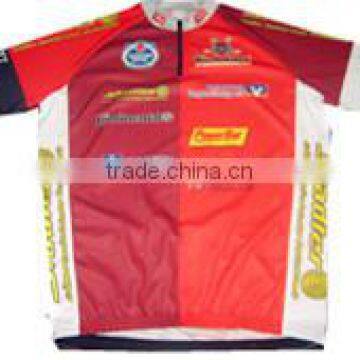 Good price digital sublimation printing cycling jersey