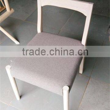 Fashion simple design - Ash wood dining chair -- lime color Chair customized nordic style