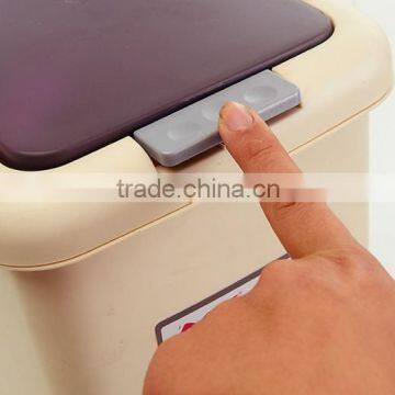 Eco Friendly Trash Can, Kitchen Garbage Can With Lid and Padal photo-2