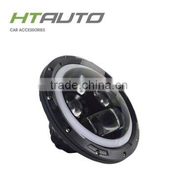 HTAUTO 7" LED Headligjts for Jeep Wrangler 10V-30V 60W LED Projector Driving Light