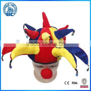 Wholesale All Saints' Day Funny Joker Halloween Clown Hat photo-2