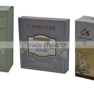 wholesale high quality and custom paper cosmetic box