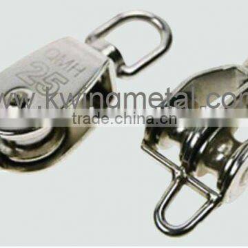 Stainless Steel Swivel Single Pulley With Becket