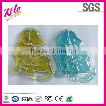 Health care medical animal shape PVC hot cold pack