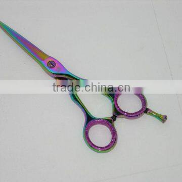 professional Titanium Multicolored 6'', salon hair cutting barber scissors, Barber Scissors