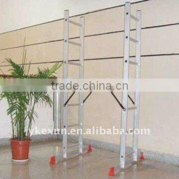 bunk bed with safe ladder & protective barrier KX-3206