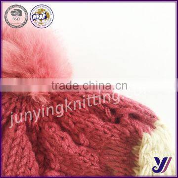 Fashion Knitted Hats Wool Felt Beret With Pom Poms Factory Professional Sales (can be Customized) photo-5