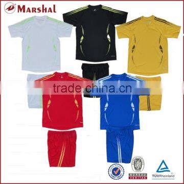 Blank Thai quality soccer jersey customized, wholesale kids football shirts, hot sale new design soccer shirts in stock