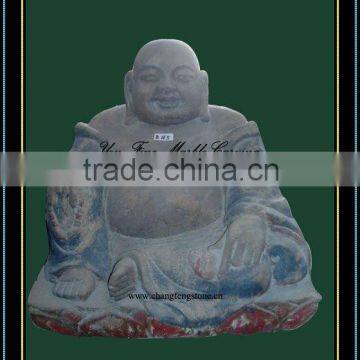 Antique Chinese Buddha Wood Sculpture