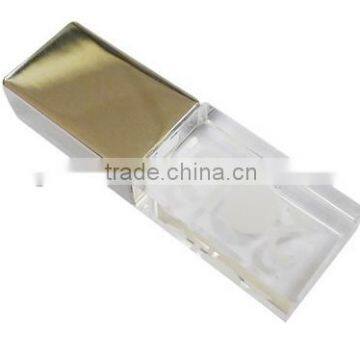 Silver Crystal Metal Usb Flash Drive photo-4