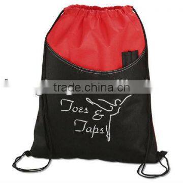 Black Drawstring Bag For Basketball