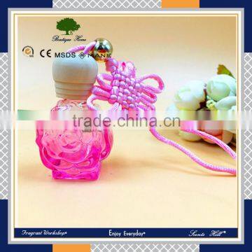 Top grade car accessories air freshener car perfume hanging bottle with strongly adhesive