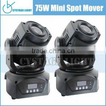 Pro Lighting Moving Heads China Disco Lights Dmx 75w Spot Led Moving Head