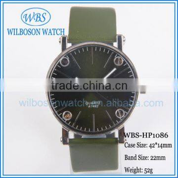 Hot Sell Wrist Band Watch With Plastic Case photo-3