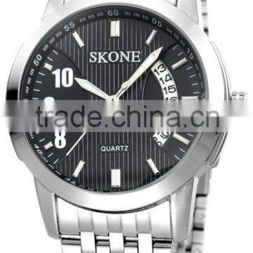 NO 7213 Black Dial Stainless Steel Back brand your own watches