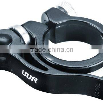 anodized aluminum bike bicycle quick release clamp of diameter 28.6mm/31.8mm/34.9mm