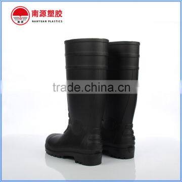 Whole Black Steel Toe PVC Safety Gumboots