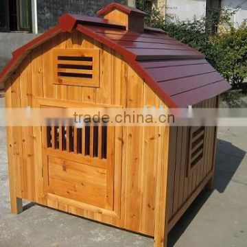 Wooden dog cages