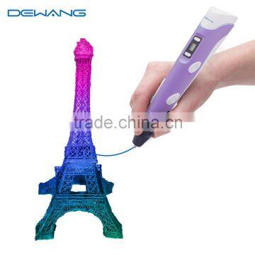 3D Printing Modeling Drawing Pen with free abs filament CE Rohs